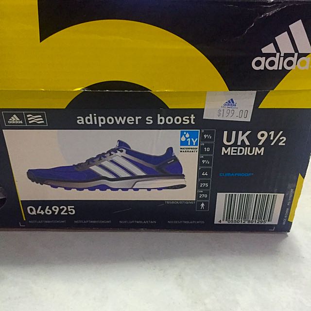 ADIDAS ADIPOWER S BOOST GOLF SHOE Men s Fashion Footwear