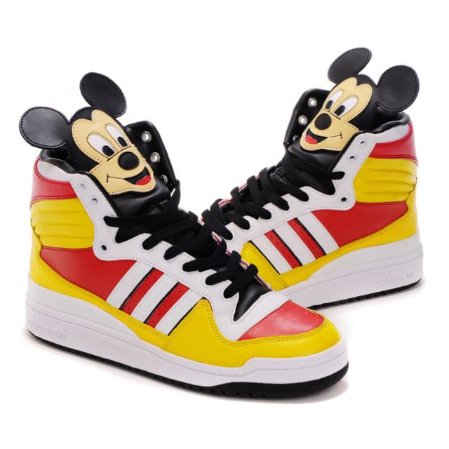 ADIDAS X JEREMY SCOTT X MICKEY MOUSE AUTHENTIC, Luxury on Carousell