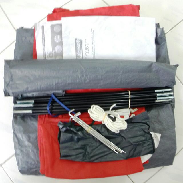 Coleman Sundome 7x7 Tent, Sports Equipment, Hiking & Camping on Carousell