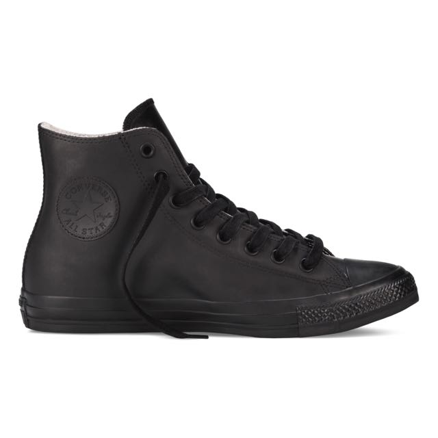 All black waterproof converse sales
