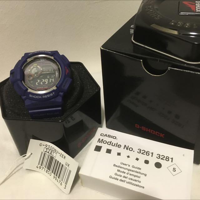 G Shock G9300NV Men In Navy Mudman Sports Equipment Exercise Fitness Cardio Fitness Machines on Carousell