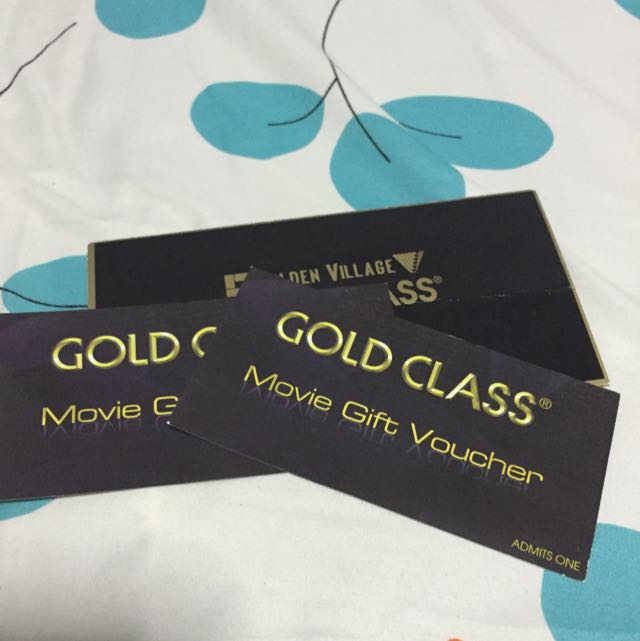 Gold Class Movie Ticket, Tickets & Vouchers, Event Tickets on Carousell