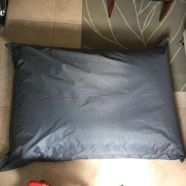 Grey Bean Bag, Babies & Kids, Bathing & Changing, Other Baby Bathing