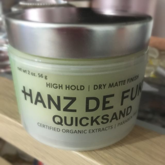 Hanz De Fuko Quicksand Hair Wax Health Beauty On Carousell