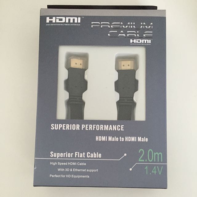 HDMI Premium cable, Computers & Tech, Parts & Accessories, Cables ...