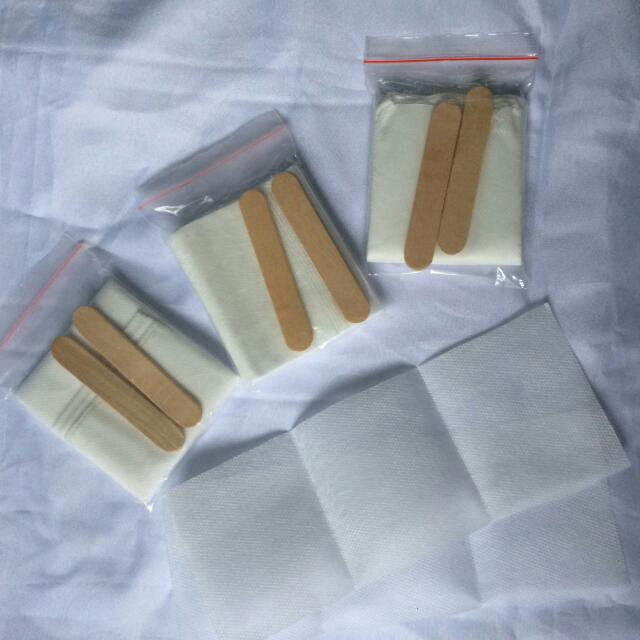 Kain Kasa Untuk Waxing (Waxing Kit), Kesehatan & Kecantikan di Carousell