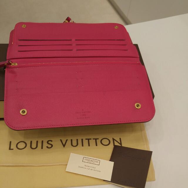 Louis Vuitton Insolite M93754 Black Multicolore Monogram Long Wallet 1