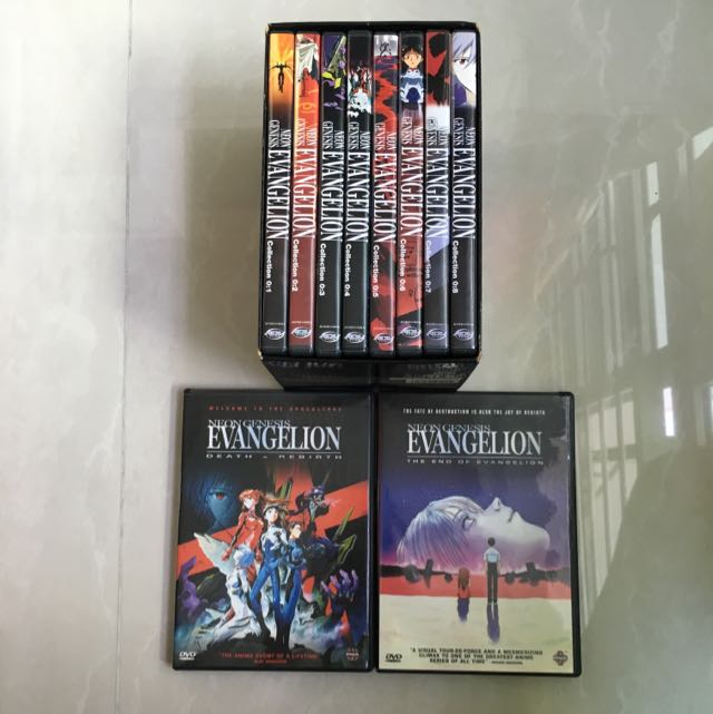 Neon Genesis Evangelion Perfect Collection Dvd Set Hobbies Toys Toys Games On Carousell