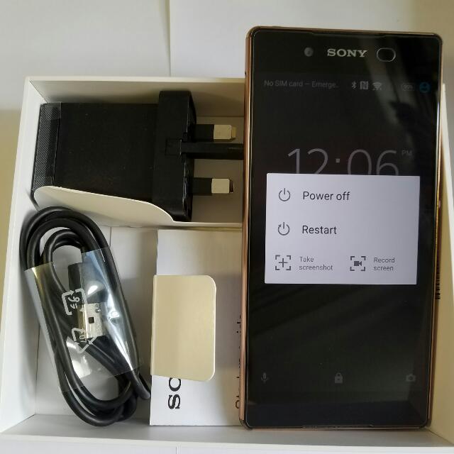 Sony Xperia Z4 Z3 Dual Sim Copper Color Electronics On Carousell