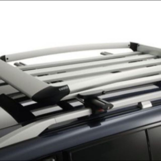 Thule Roof Rack With Basket Carrier Car Accessories On Carousell