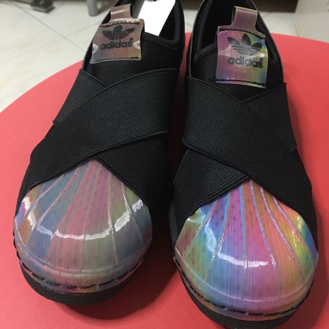 Superstar slip shop on rainbow