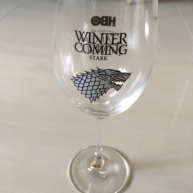 Game Of Thrones Limited Edition Wine Glass, TV & Home Appliances, Kitchen Appliances, Wine