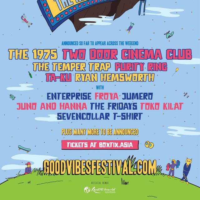 Good Vibes Festival 2016 Entertainment On Carousell