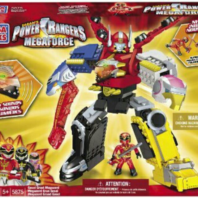 Mega bloks megazord clearance