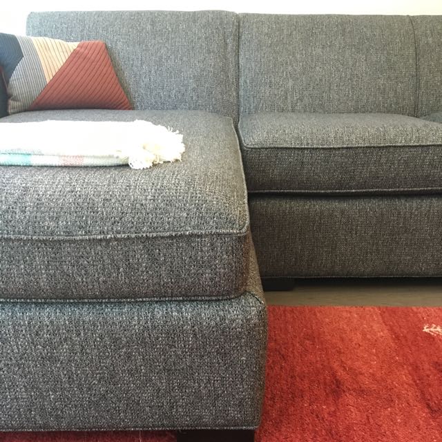 Room Board Ian Sofa 98 Left Arm Chaise Furniture On Carousell