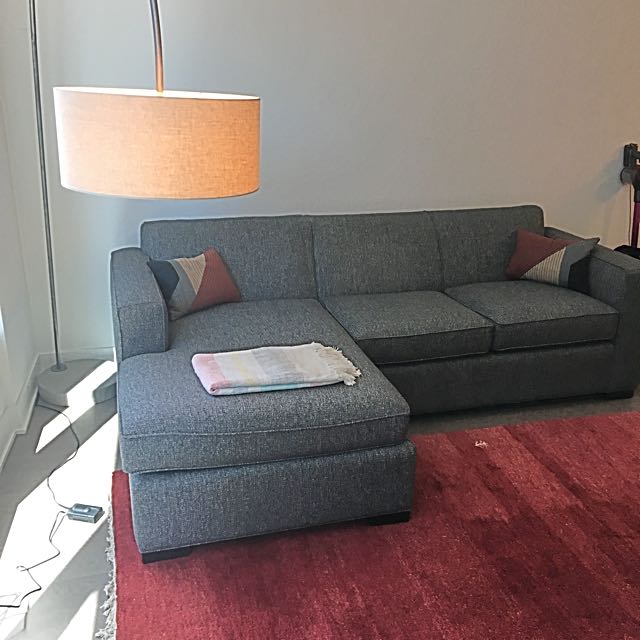 Room Board Ian Sofa 98 Left Arm Chaise Furniture On Carousell