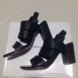 TEM Black Sandals (with heels)
