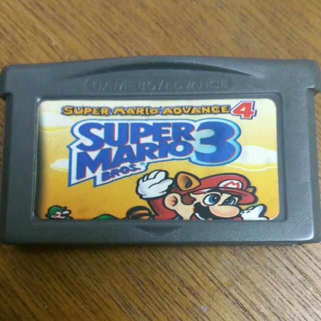 Super Mario Advance 4: Super Mario Bros 3 Gameboy Advance Game ...