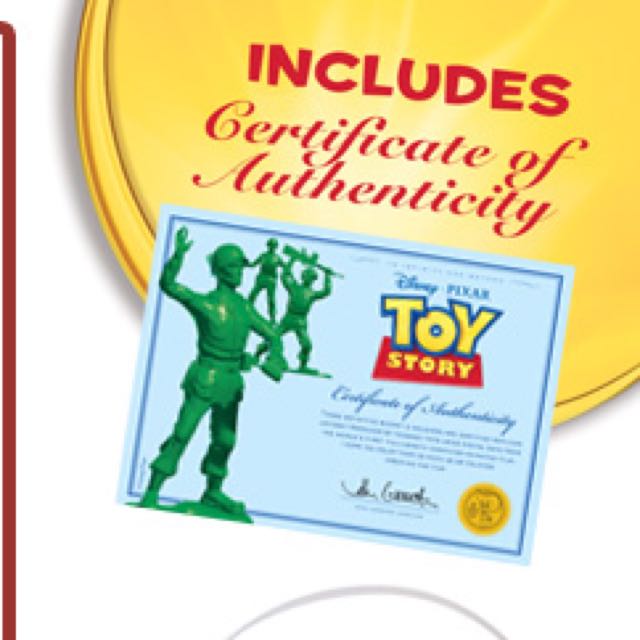 Authentic Toy Story Signature Collection 4pcs Bucket O Soldiers With