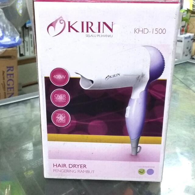 Hair Driyer Kirin Watt Kecil 400 Watt Bahan Bgs Kualitas Ok Bgt Ud Hmpr Sama Kyk Philips Hairdryer Kesehatan Kecantikan Di Carousell