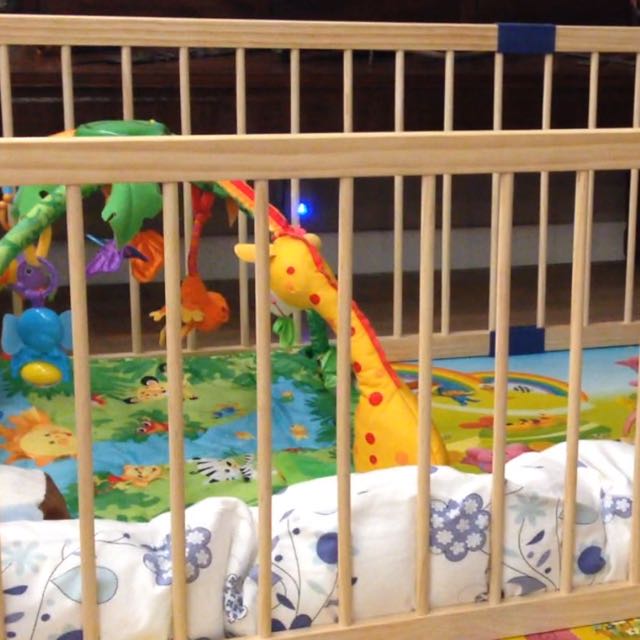 jolly wooden playpen