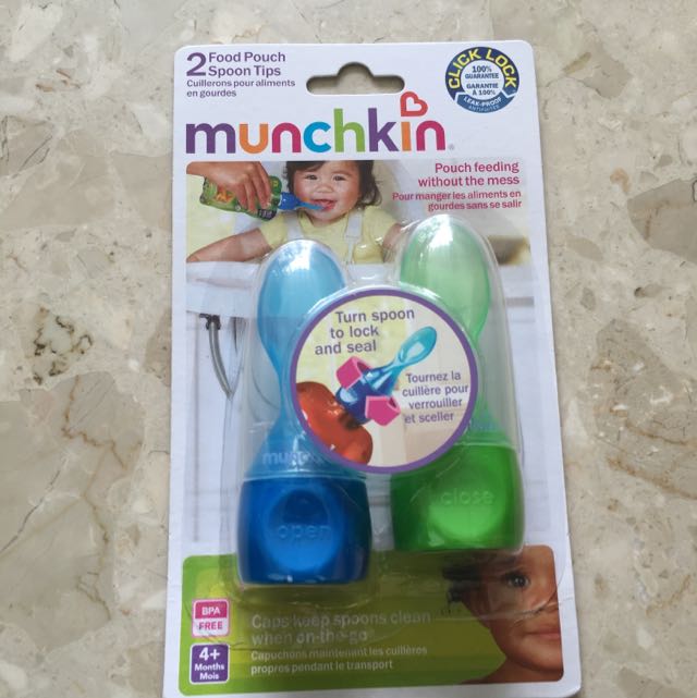 munchkin food pouch spoon