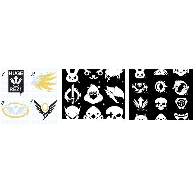 Overwatch Decal Sticker Design Craft On Carousell