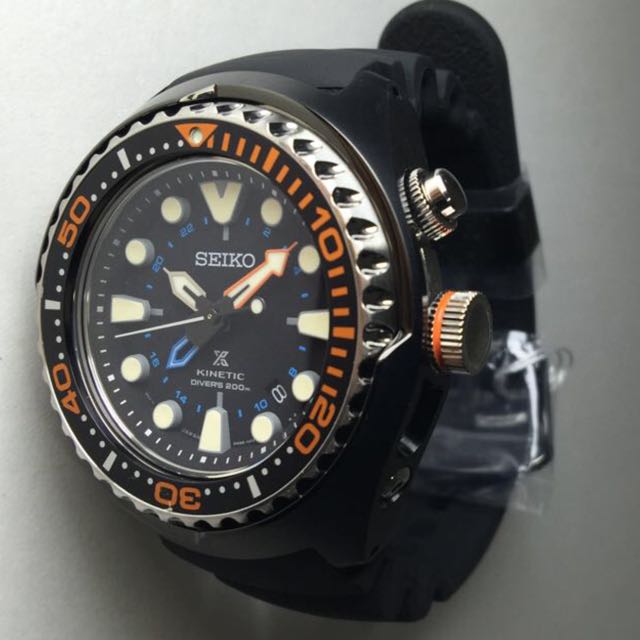Seiko Prospex Kinetic GMT 200m Divers SUN023P1 SUN023, Men's Fashion,  Watches & Accessories, Watches on Carousell