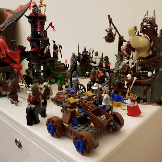 lego hobbit castle