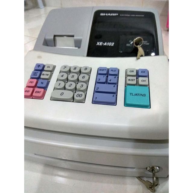Sharp XEA102 Electronic Cash Register, Everything Else on Carousell