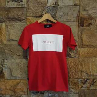 Stoned & Co Red Short Sleeve Shirt
