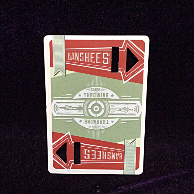 Banshee Throwing Cards, Hobbies & Toys, Toys & Games on Carousell