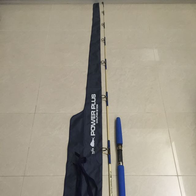 Clearance Sale*** UFM PowerPlus Dolphin stick fishing Rod, Sports  Equipment, Fishing on Carousell