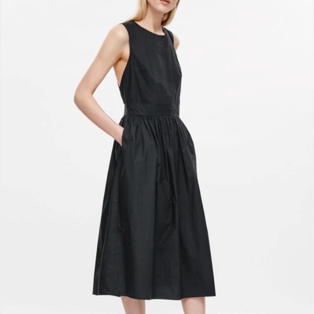 Cos cross back dress store