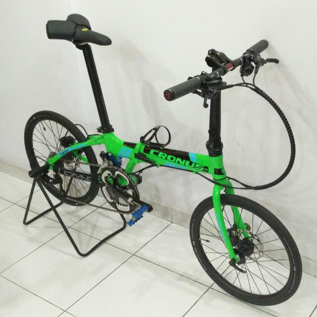 upgrade folding bike