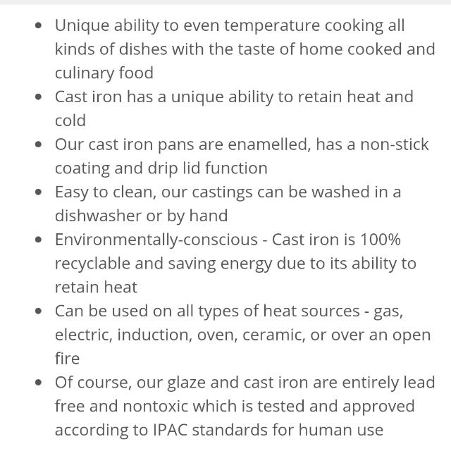 Lava Cast Iron, TV & Home Appliances, Irons & Steamers on Carousell