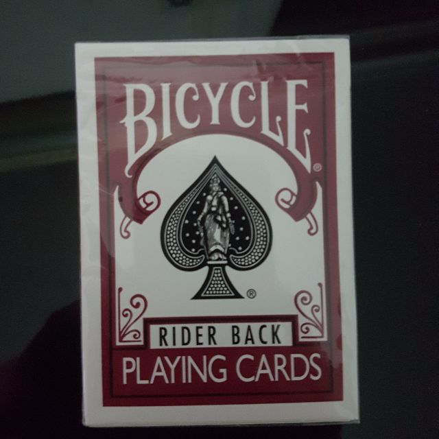 RARE Bicycle Berry Colored Playing Cards (ONE OF A KIND), Hobbies & Toys,  Toys & Games on Carousell
