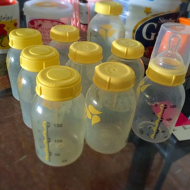 Used Medela Bottles For Trade In, Babies & Kids, Nursing & Feeding