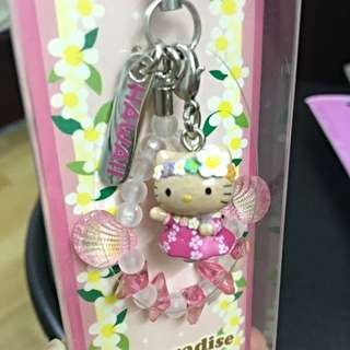 夏威夷草裙Hello Kitty鑰匙圈