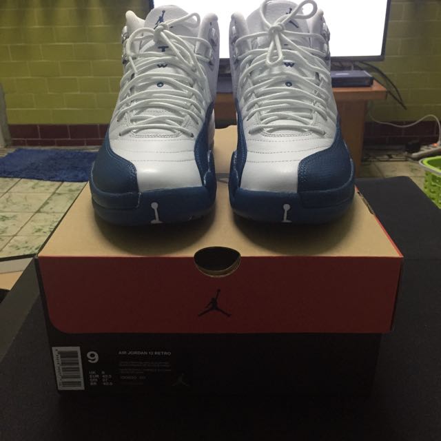 Air Jordan 12 French blue US 9 kobe jordan