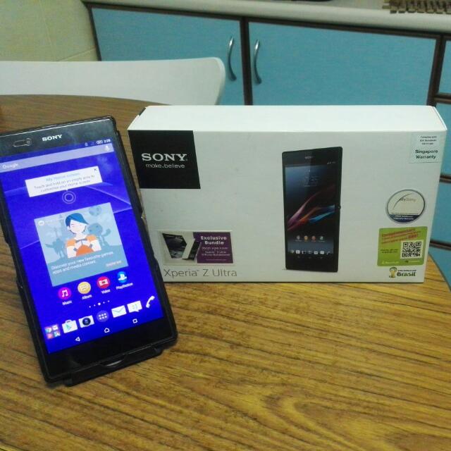 Sony Xperia Z Ultra C6833 2gb 16gb White Quad Core Android 4g Lte Smartphone