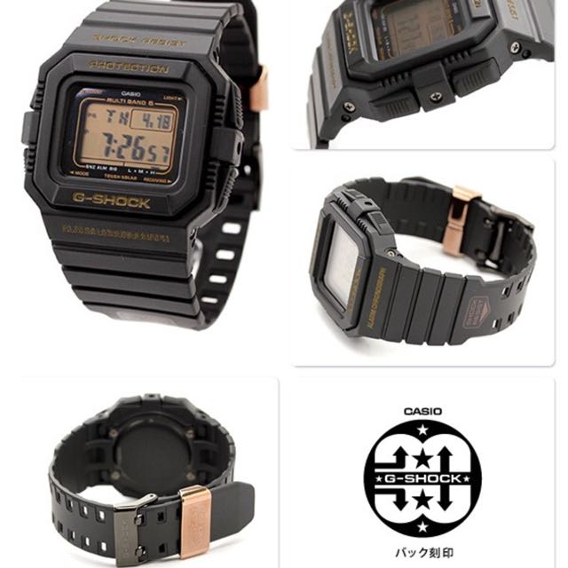 casio g shock gw-5530c 30週年紀念錶，太陽能六局電波, 他的時尚