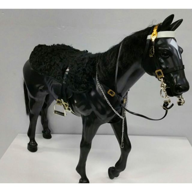 DID 1/6 Scale Black Horse Static, Hobbies & Toys, Toys & Games on Carousell