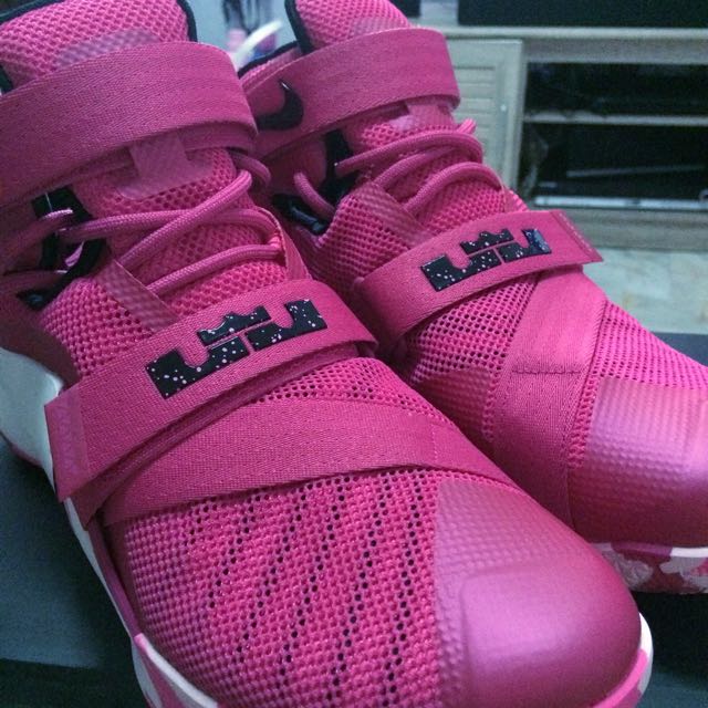 Lebron Soldier IX PINK US 8.5 Men s Fashion Footwear Sneakers on Carousell
