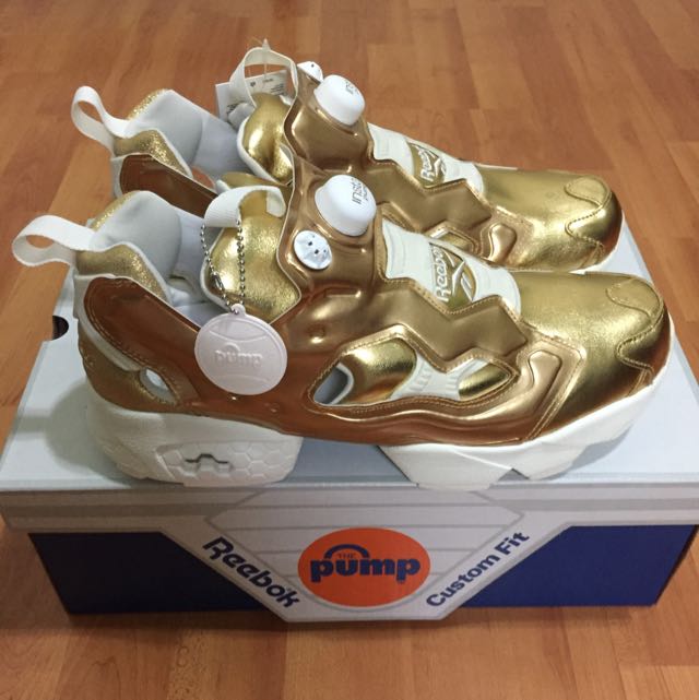 Reebok insta pump gold store