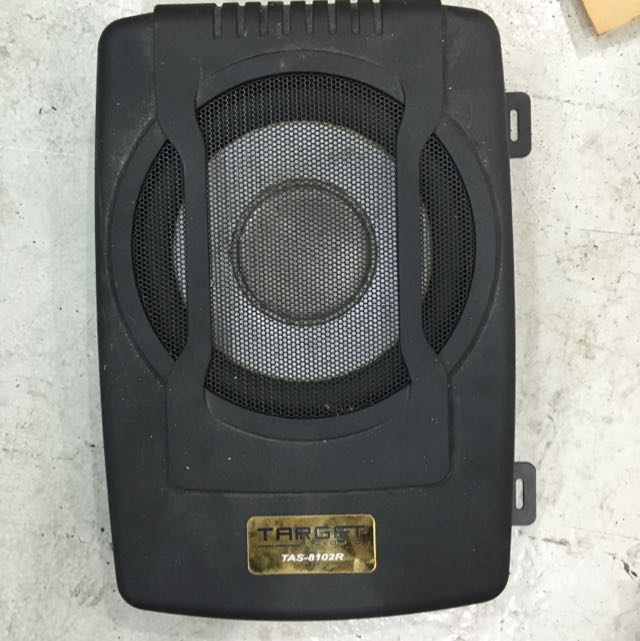 Target Audio Active Subwoofer, Car Accessories on Carousell