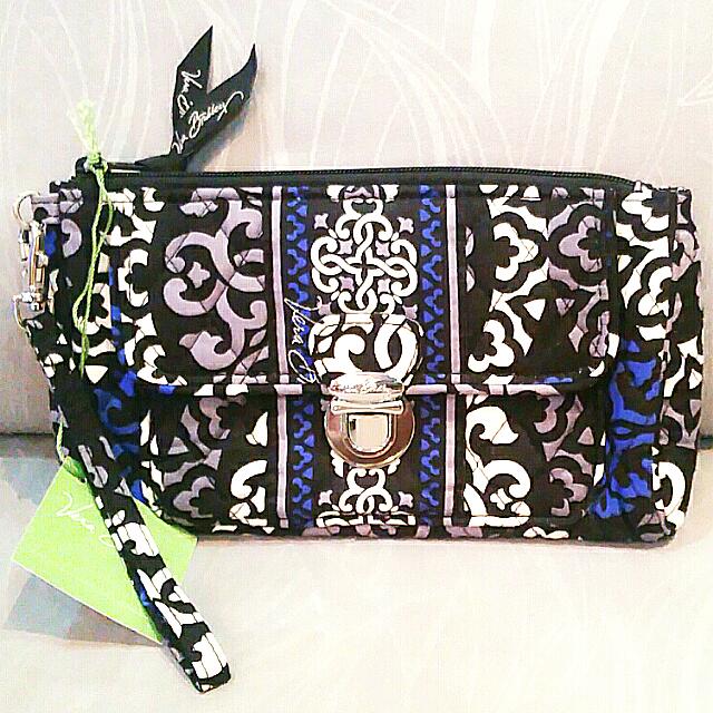 Vera bradley pushlock wristlet sales