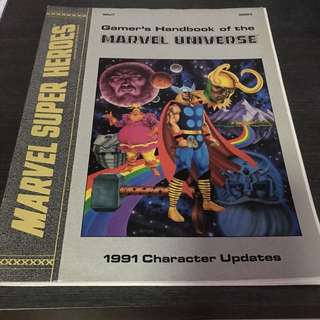 Gamer's Handbook Of The Marvel Universe