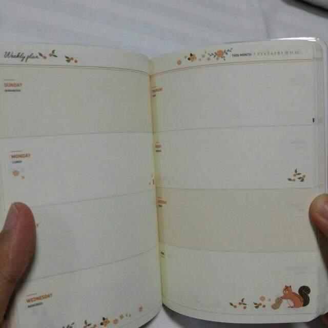 ARTBOX PLANNER/ SCHEDULE BOOK, Everything Else on Carousell
