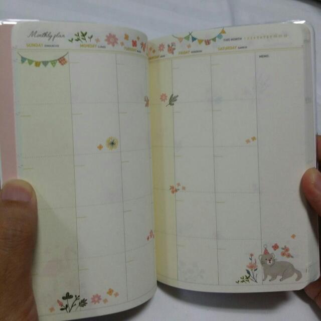 ARTBOX PLANNER/ SCHEDULE BOOK, Everything Else on Carousell